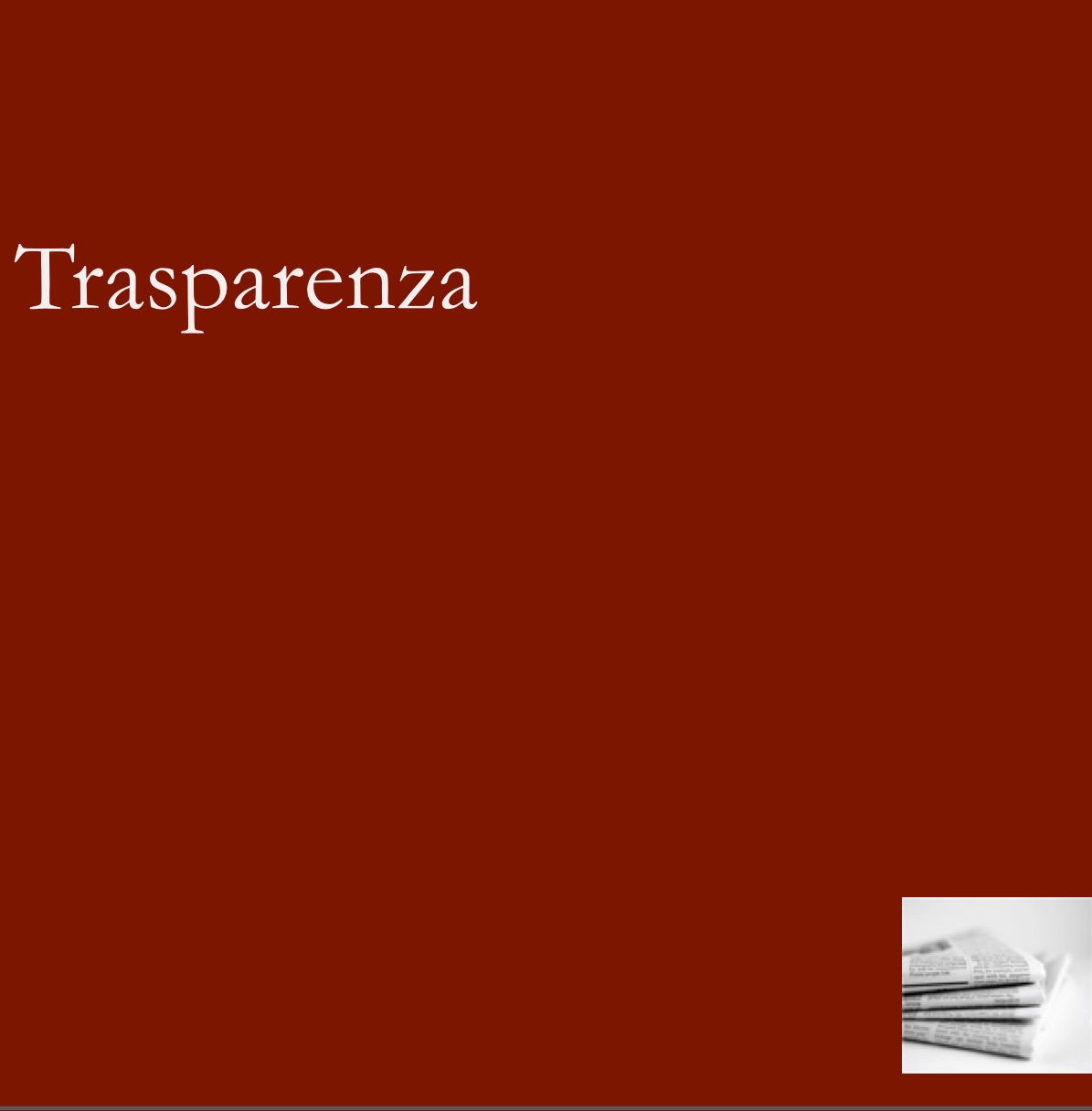 Trasparenza